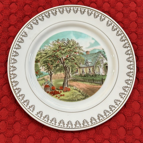 Currier and Ives vintage decorative plates - Picture 4 of 8